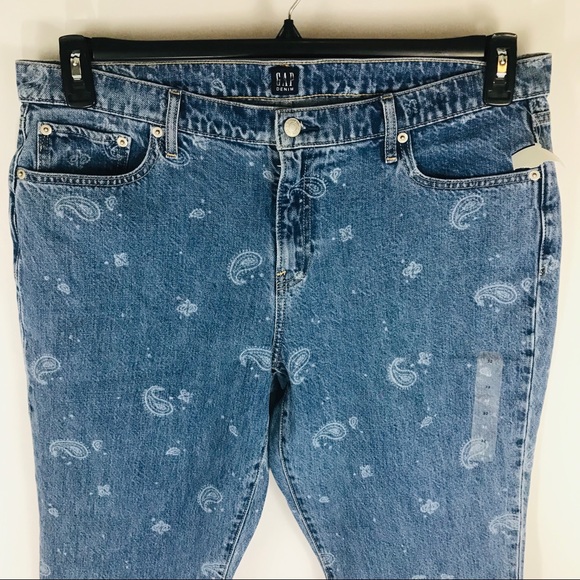 GAP Womens Mid Rise Best Girlfriend Jeans - Picture 5 of 8